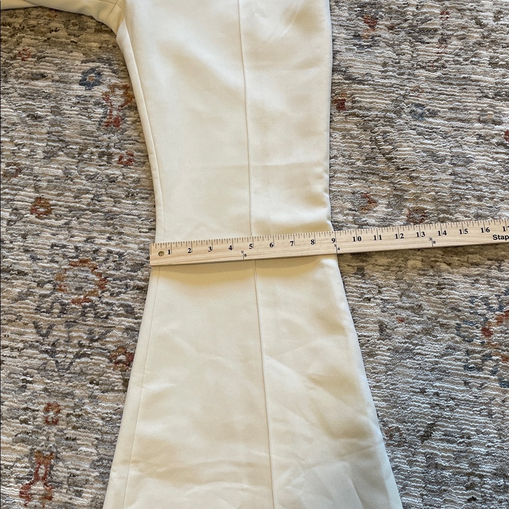 16Arlington Brisbane High Rise Flared Trouser Pants in Milk Ivory Size‎ 14 - Picture 16 of 16